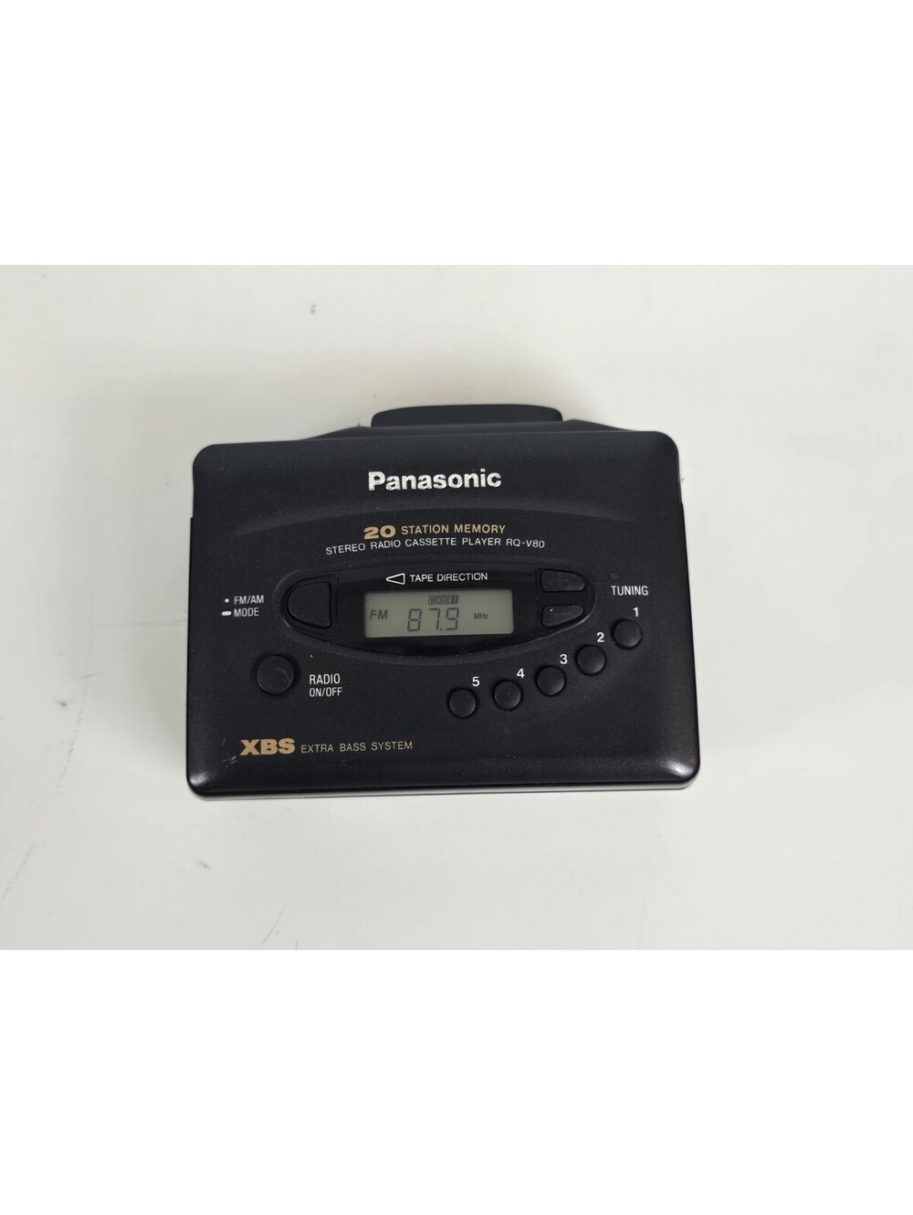 Panasonic RQ-V80 Radio Cassette Player  Needs Belt